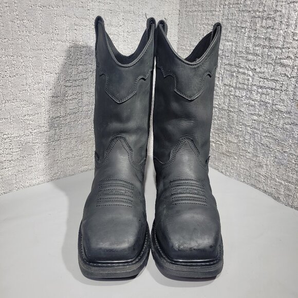 Dan Post Blayde Men's Size 10EW Black Leather Steel Toe Waterproof Boots DP69450 - Picture 2 of 12